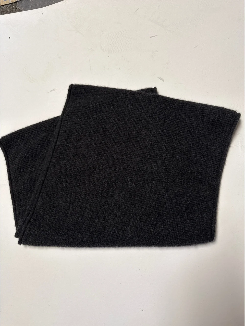 Polo Ralph Lauren 100% Cashmere Infinity Scarf Charcoal Gray Unisex